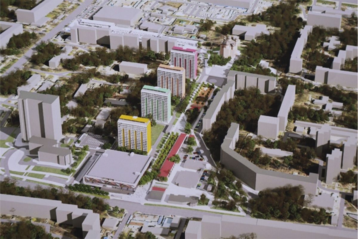 Он будет уходить от улицы Паникахи между торговым комплексом и клубом «Тайм-Аут»