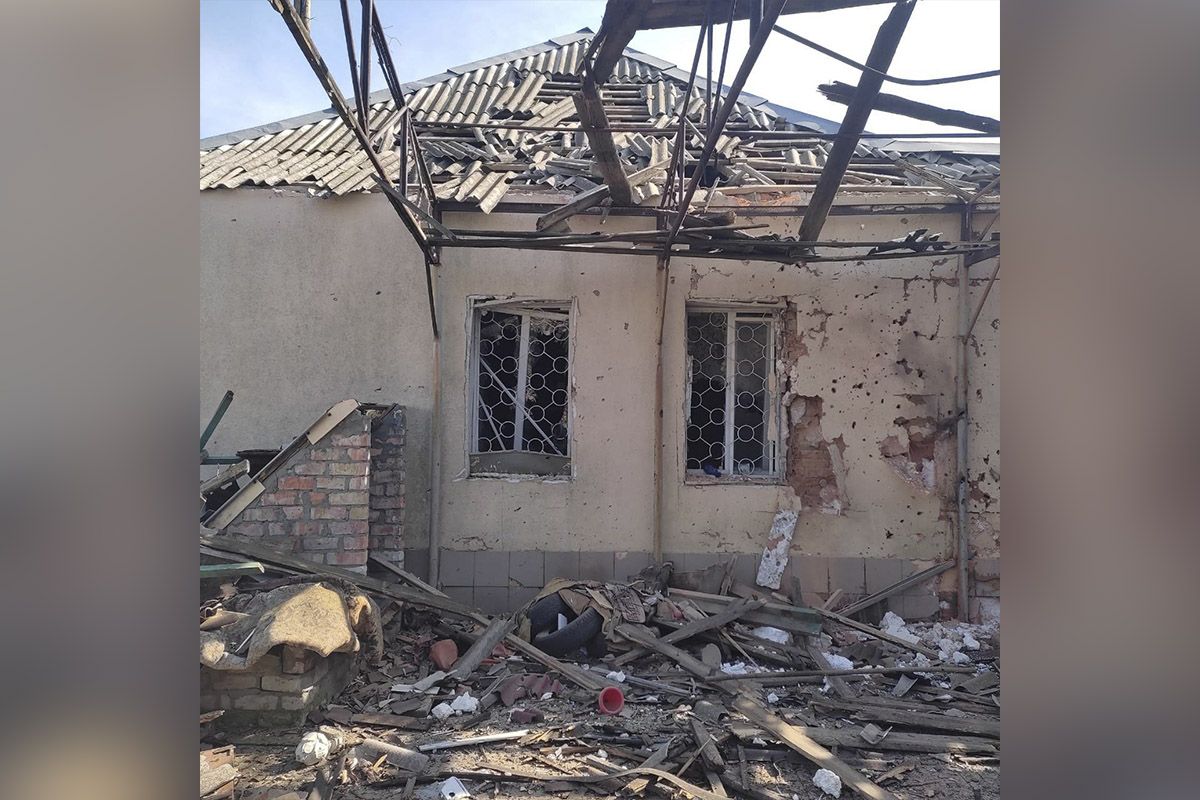 Ворог атакував Нікопольський район Ворог атакував Нікопольський район