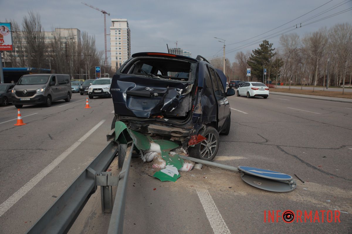 За словами патрульних, постраждав чоловік з Hyundai