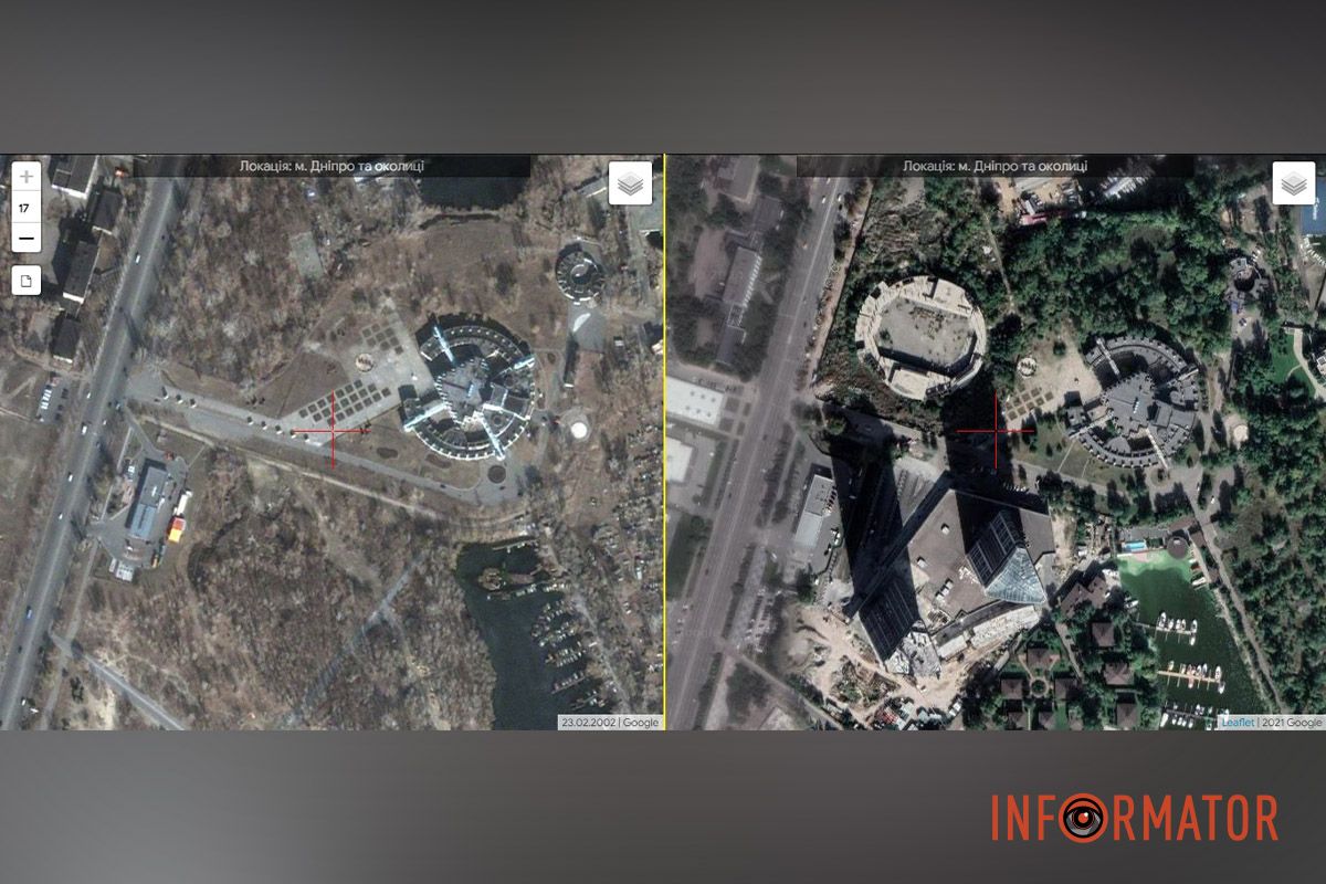 На Набережній Перемоги за ці 22 роки розрісся Bartolomeo, почав з'являтися ЖК з такою назвою, а баскетбольну арену не добудували На Набережній Перемоги за ці 22 роки розрісся Bartolomeo, почав з'являтися ЖК з такою назвою, а баскетбольну арену не добудували