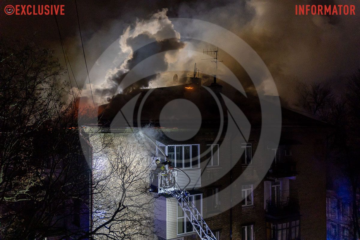 Воспламенение произошло около 18:40