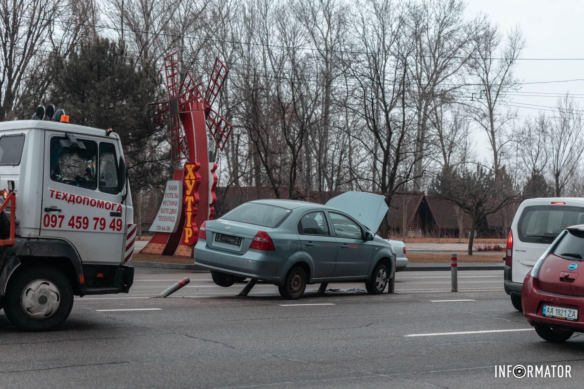 Предварительно, в аварии никто не пострадал
