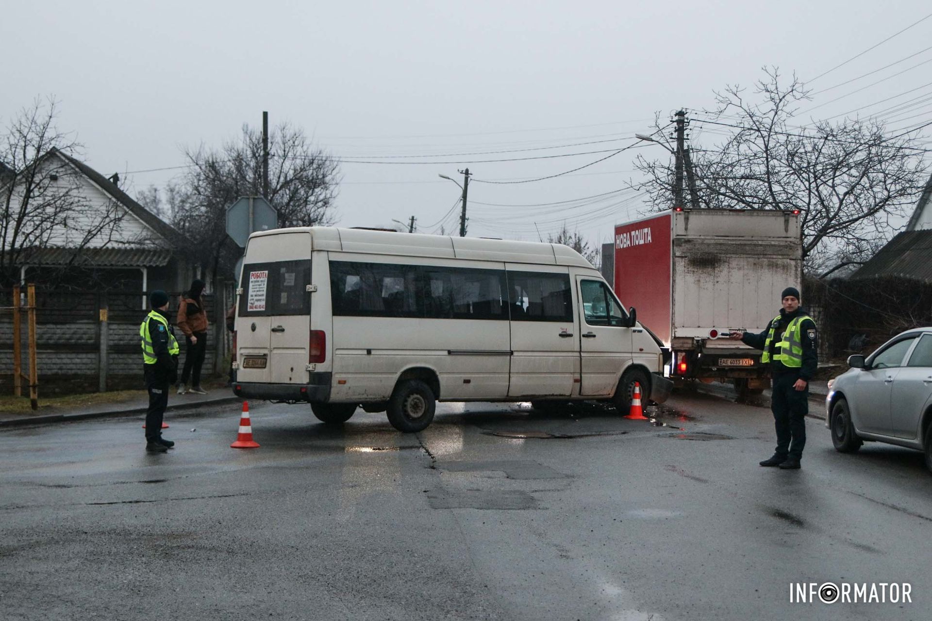 Движение затруднено, образовалась пробка