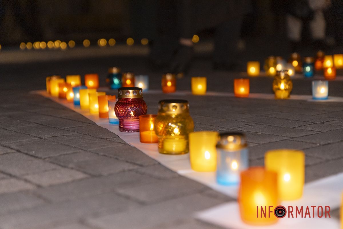 Каждый из участников принес свечу