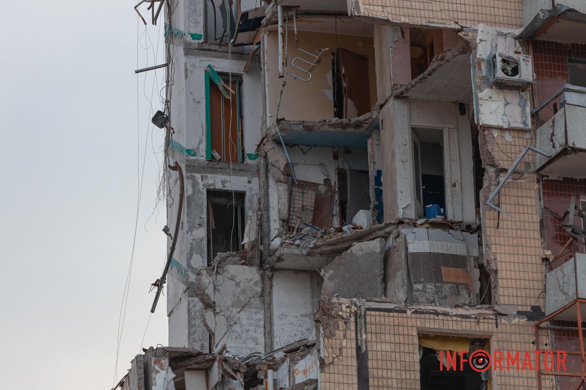 Частина будинку повністю зруйнована