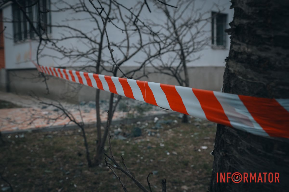 Места падения обломков огородили