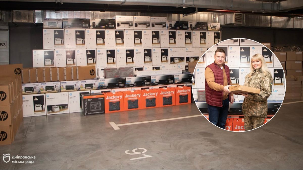 FPV-дрони, портативні зарядні станції, монокуляри, ноутбуки, планшети, комп’ютери: Дніпро продовжує активно підтримувати наших захисників