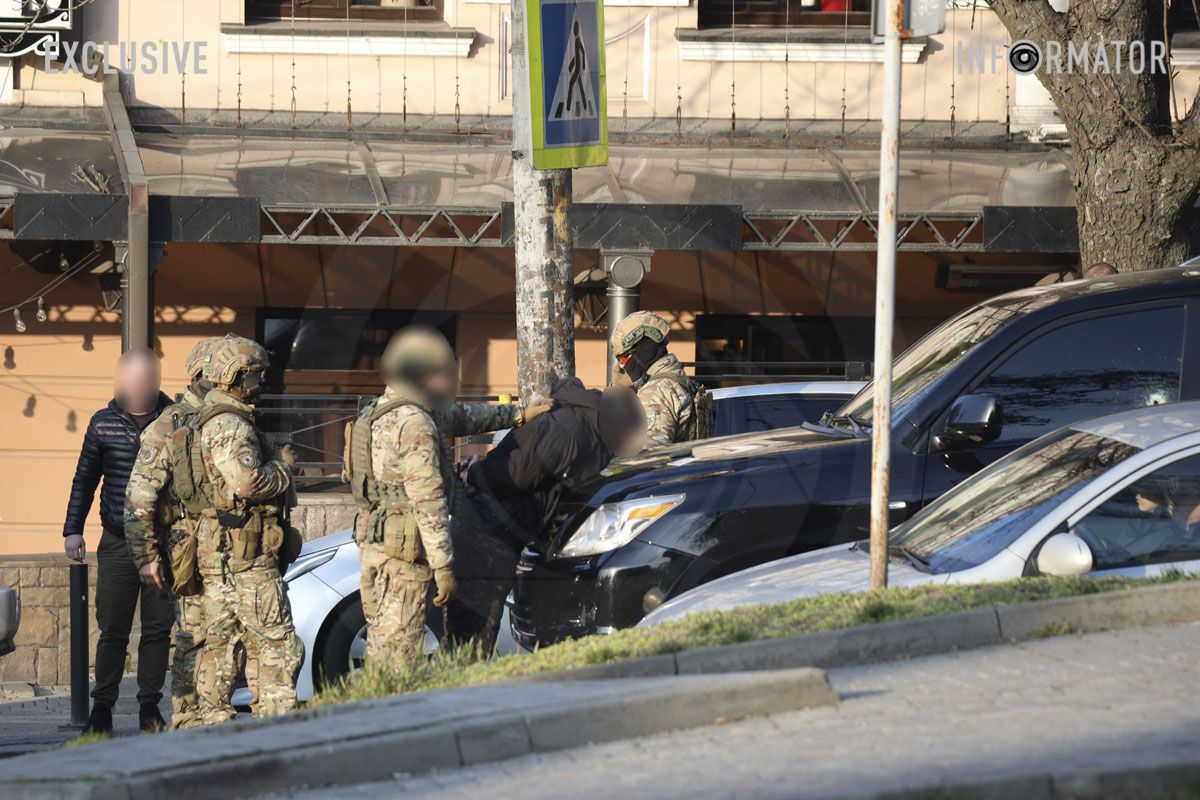 Задержание на проспекте Яворницкого в Днепре