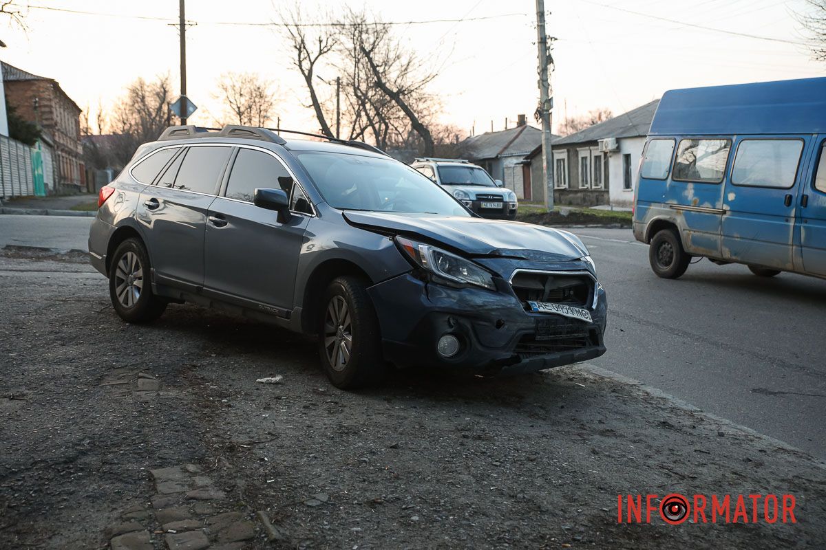 Renault зіткнувся з Subaru 