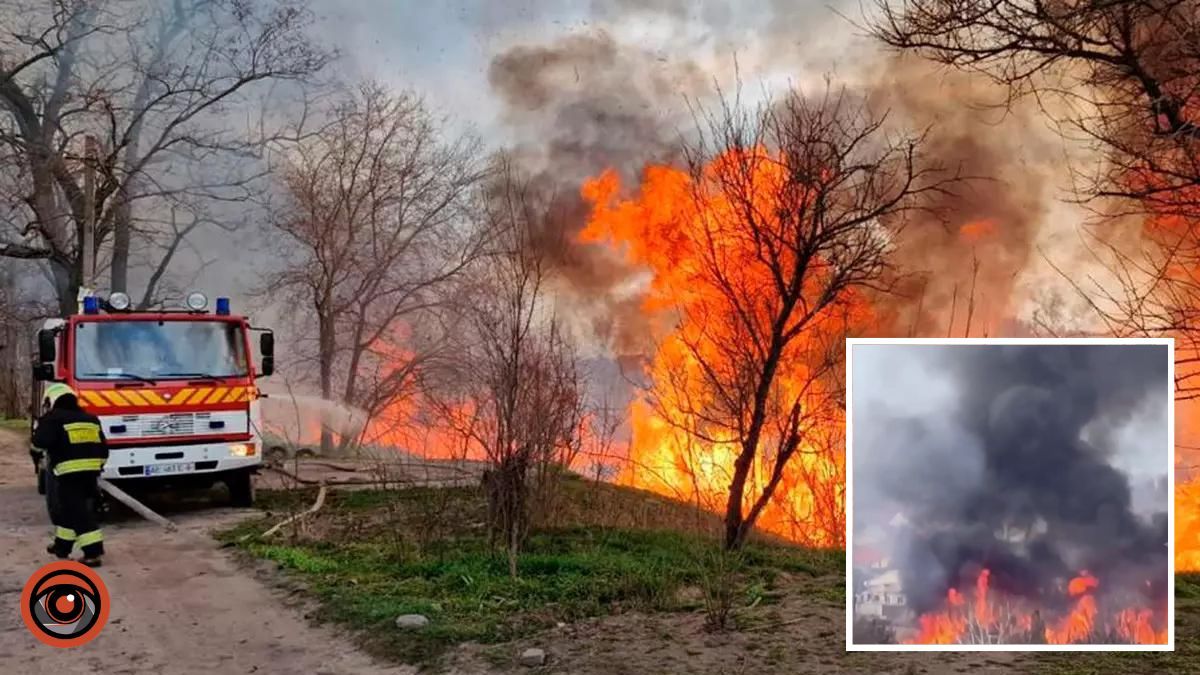 У Дніпрі на лівому березі побачили стовп диму: деталі від рятувальників