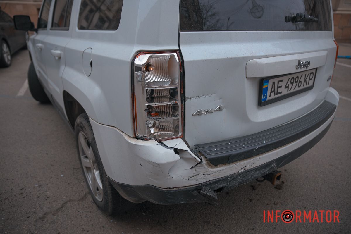 Момент столкновения попал на камеры системы 