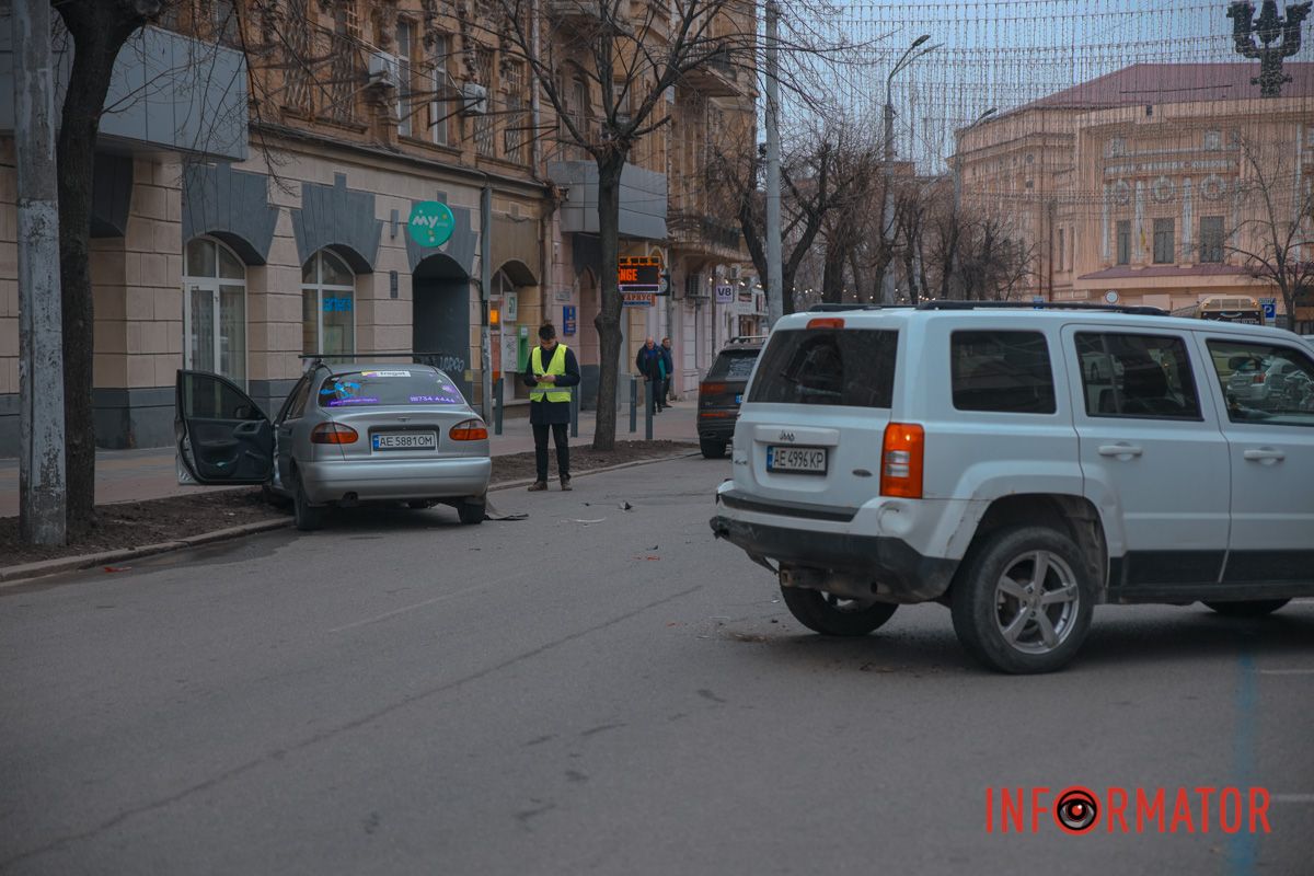 ДТП на Воскресенской в ​​Днепре