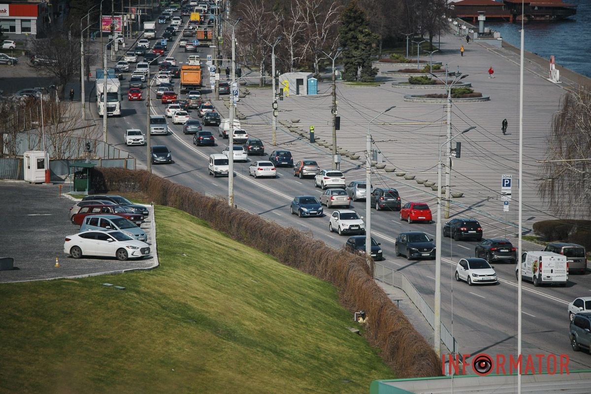 Затор виник через ДТП 