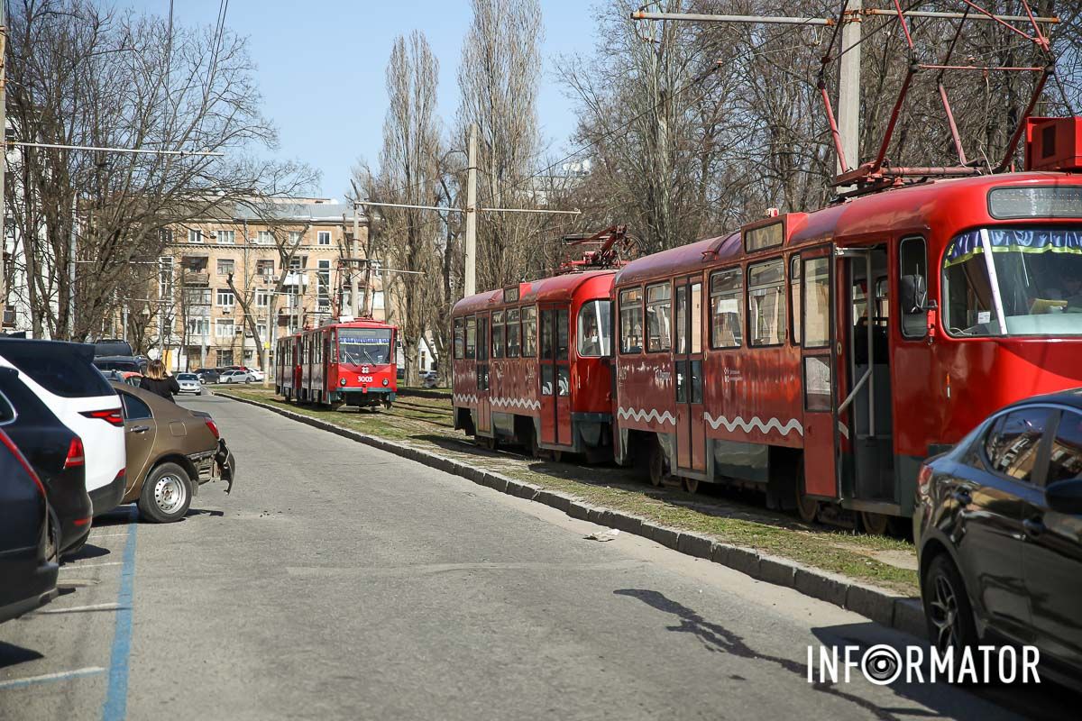 Трамваї №1 тимчасово рухаються за маршрутом №7