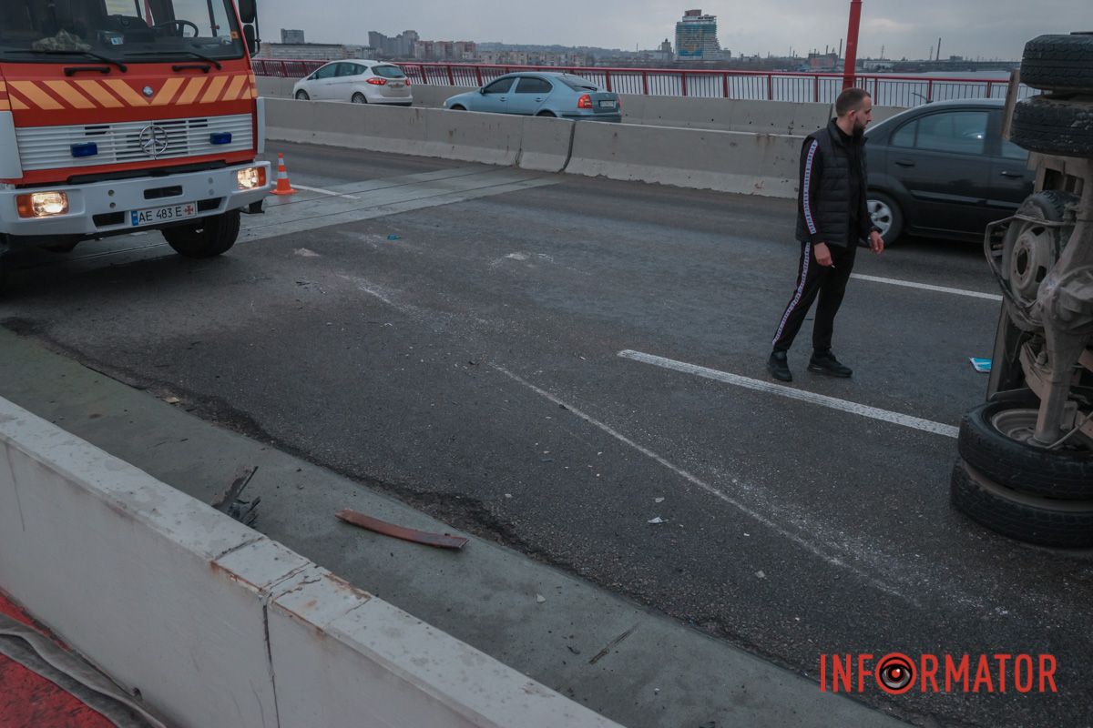 В аварии пострадал водитель 