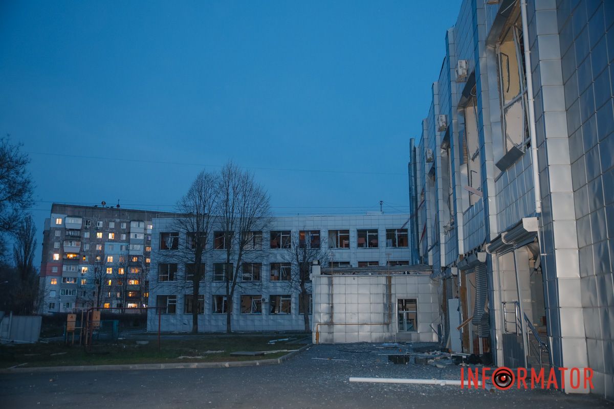 Понівечена будівля 