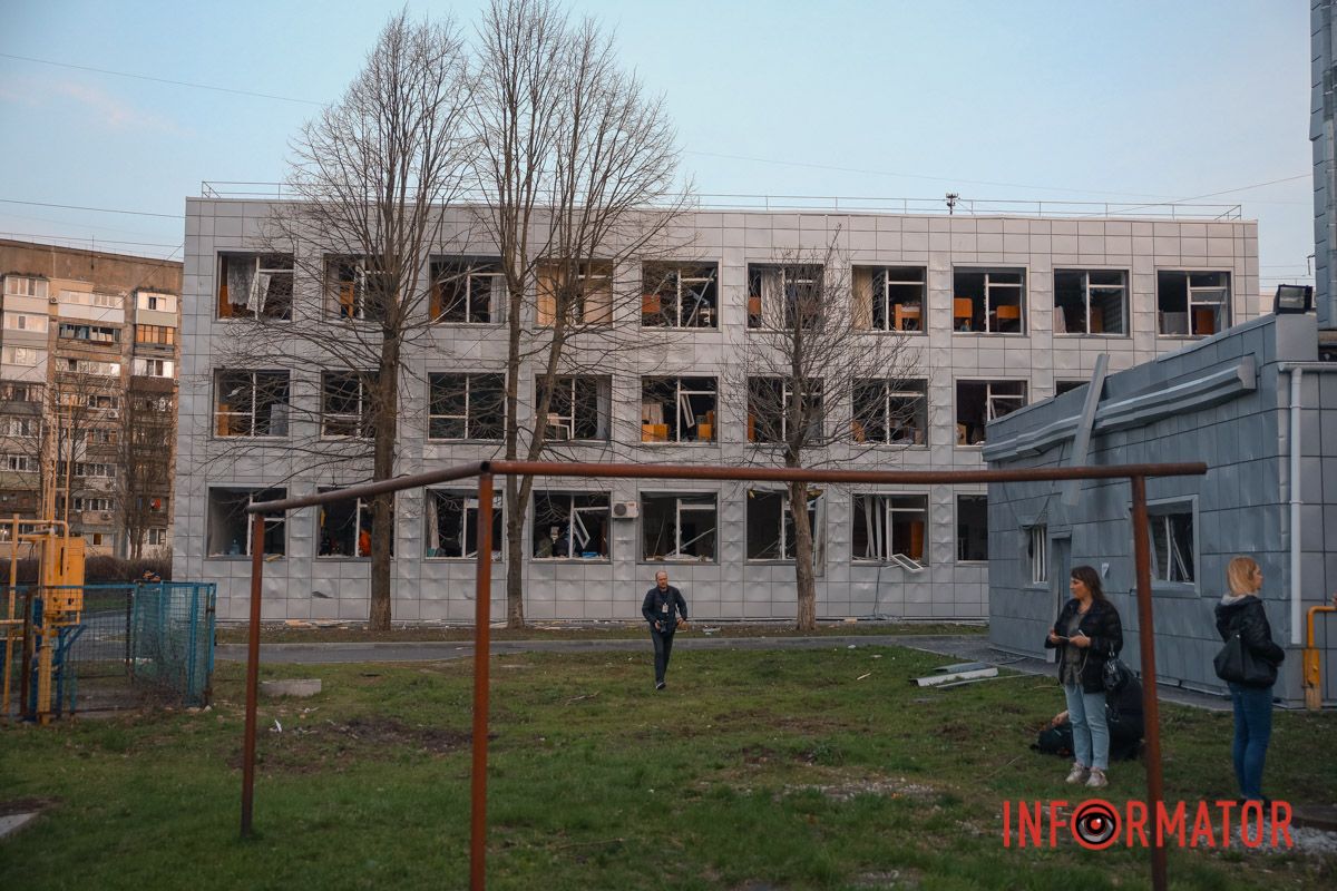 Люди на місці інциденту 