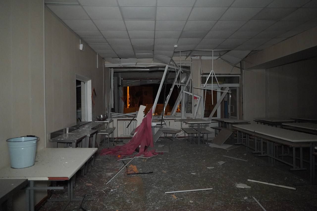 Так зараз виглядає їдальня коледжу