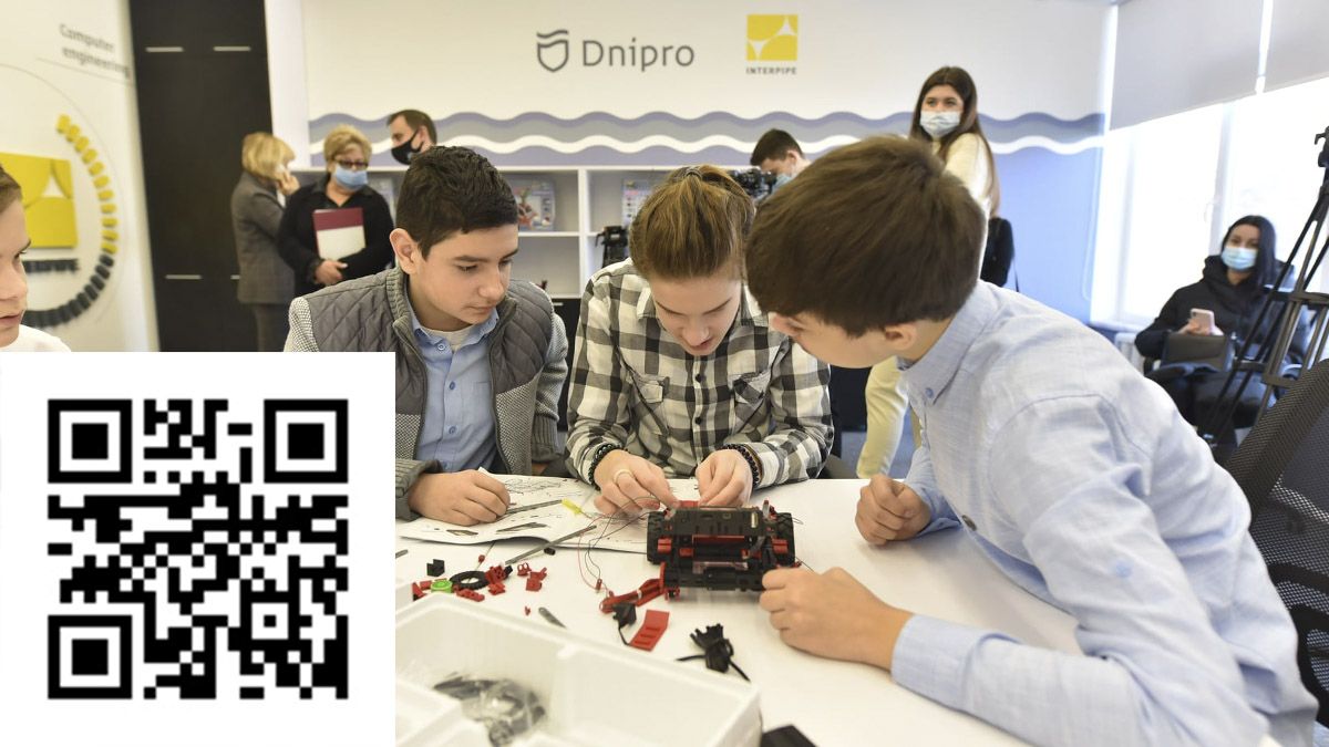 Безкоштовне навчання та тренування з мехатроніки для старшокласників Дніпра та області