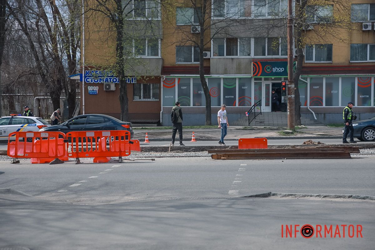 На период проведения работ временно не курсируют трамваи №12 и №16