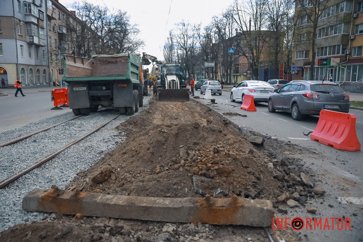 Место работ по состоянию на 4 апреля