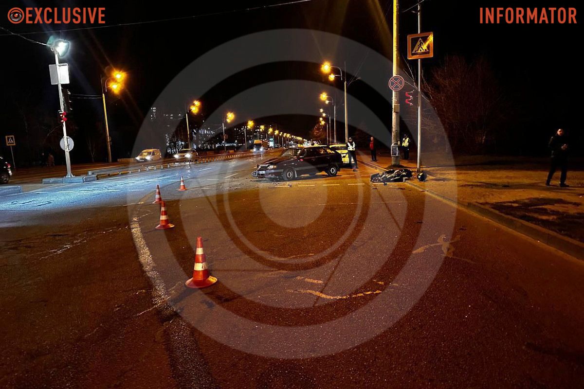 ВАЗ збив мотоцикліста на Yamaha ВАЗ збив мотоцикліста на Yamaha