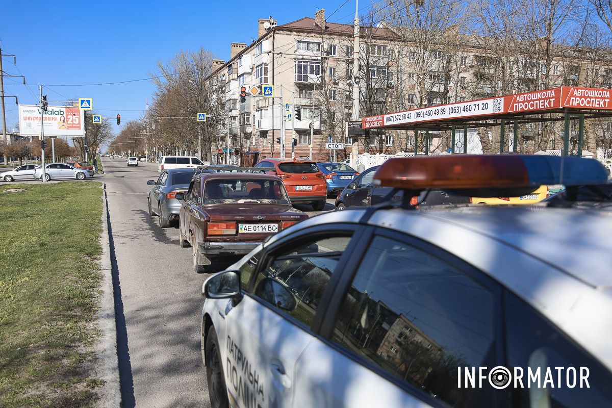 На місці працюють патрульні На місці працюють патрульні