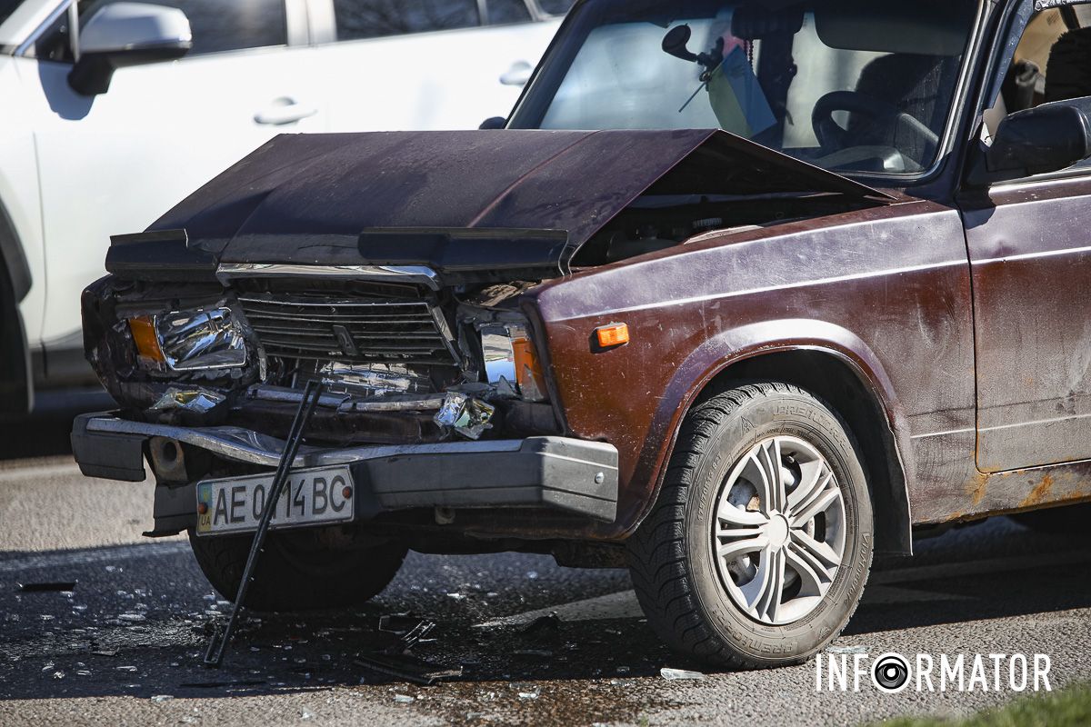 На відео видно, що ДТП була потрійною На відео видно, що ДТП була потрійною