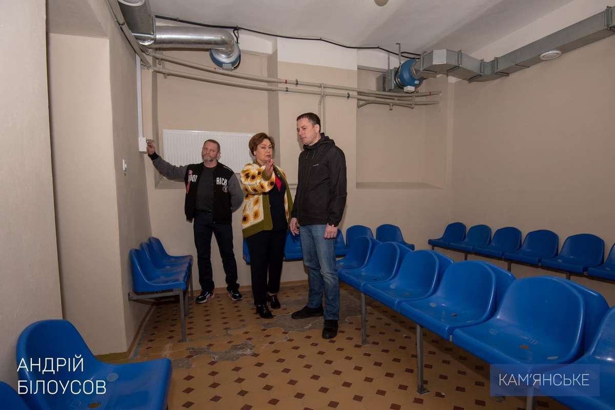 В Театре кукол в Каменском обустроили собственное укрытие В Театре кукол в Каменском обустроили собственное укрытие