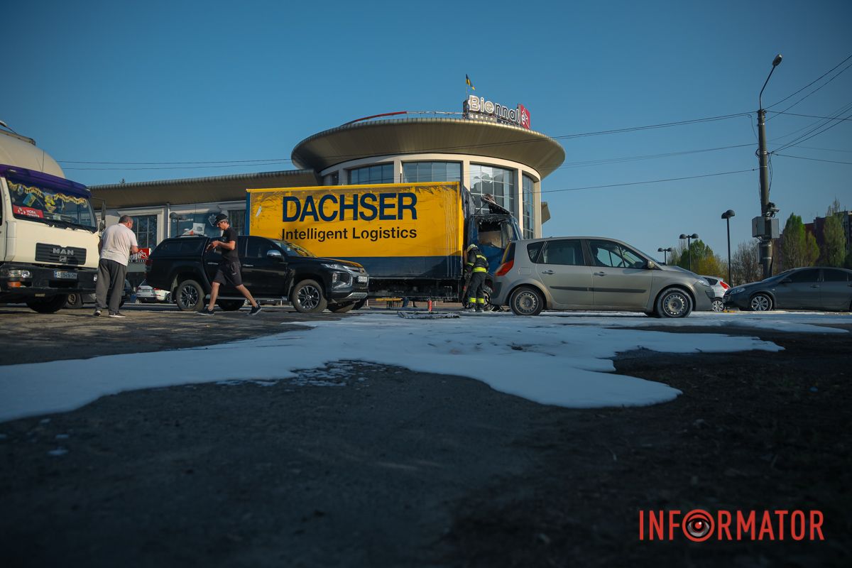 Поруч із перехрестям Космічної і Запорізького шосе