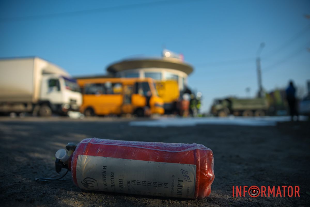 Водії намагалися ліквідувати пожежу самостійно