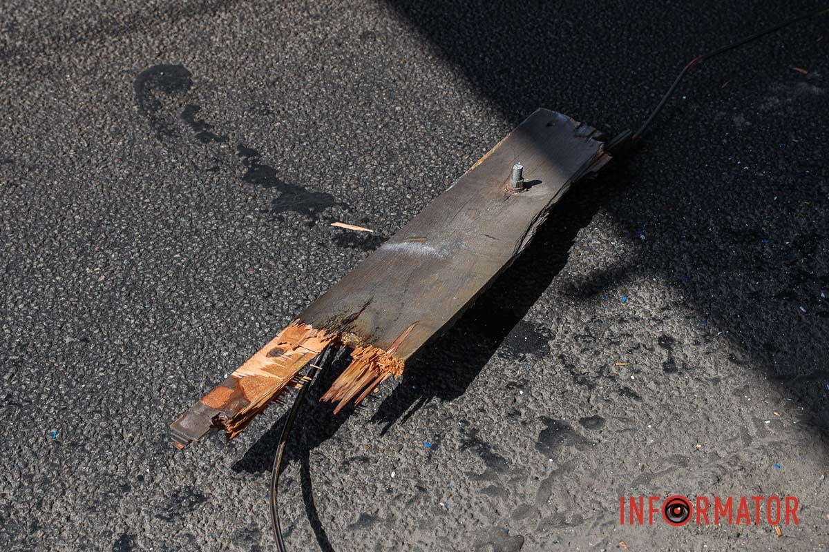 Обрив стався під шляхопроводом Обрив стався під шляхопроводом