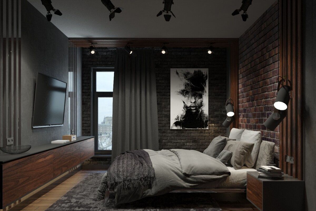 Велике ліжко - незмінна складова кімнати