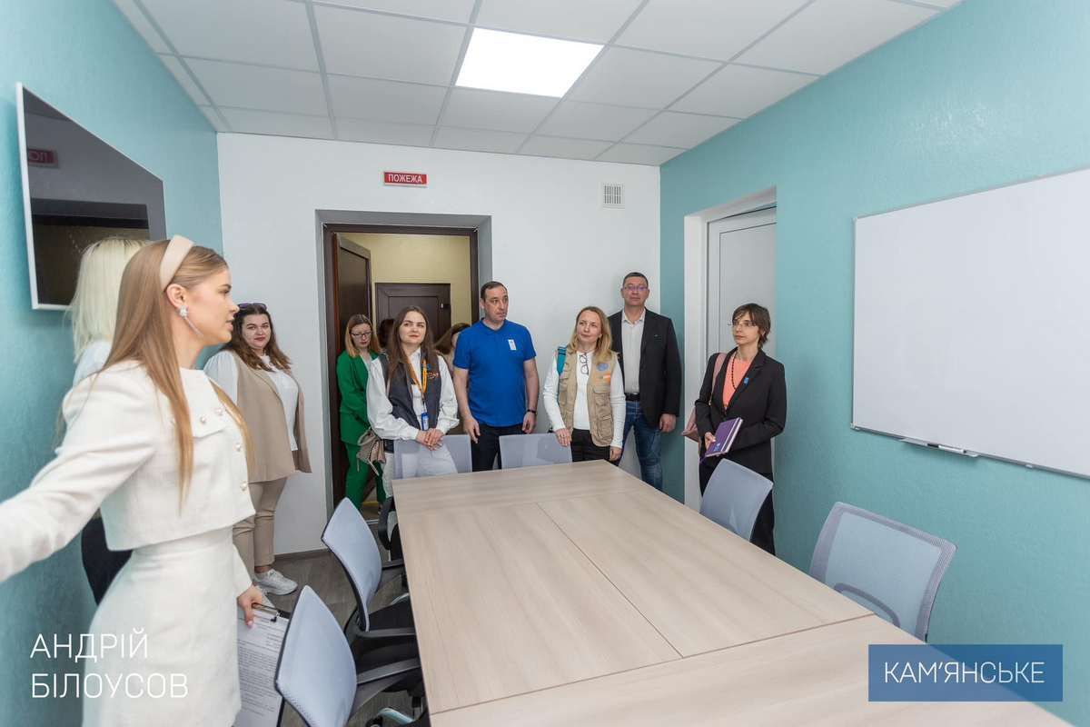 В Каменском открыли первый в области центр жизнестойкости