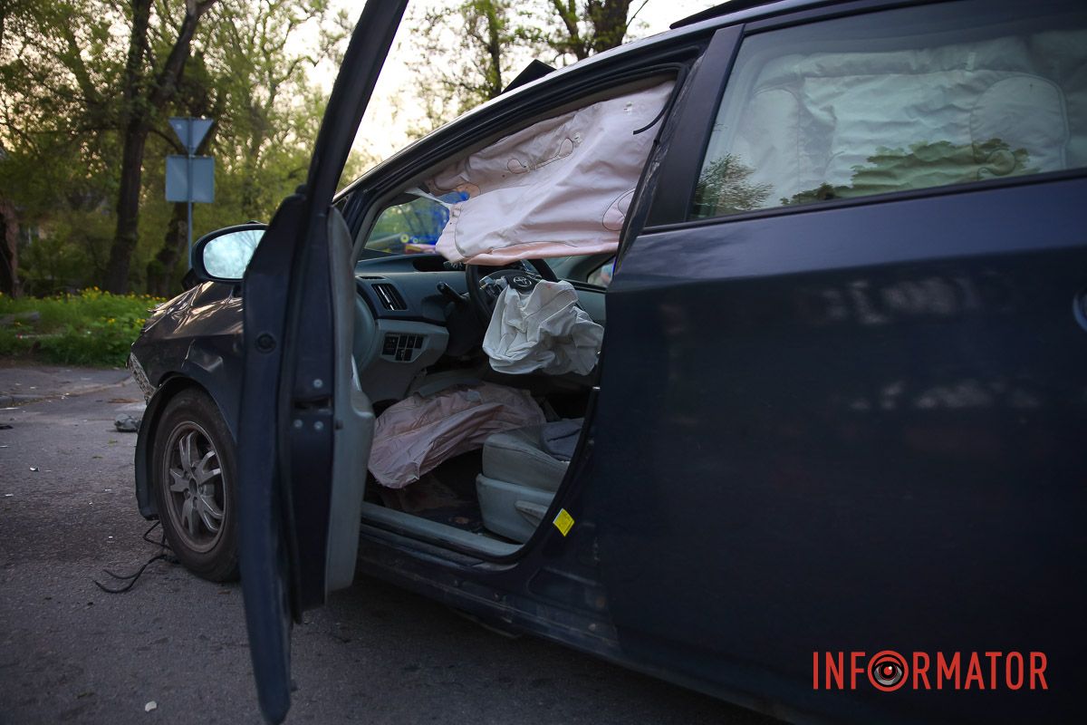 Постраждав й водій Toyota