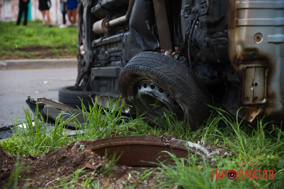 У ЗАЗ вивернуло колесо