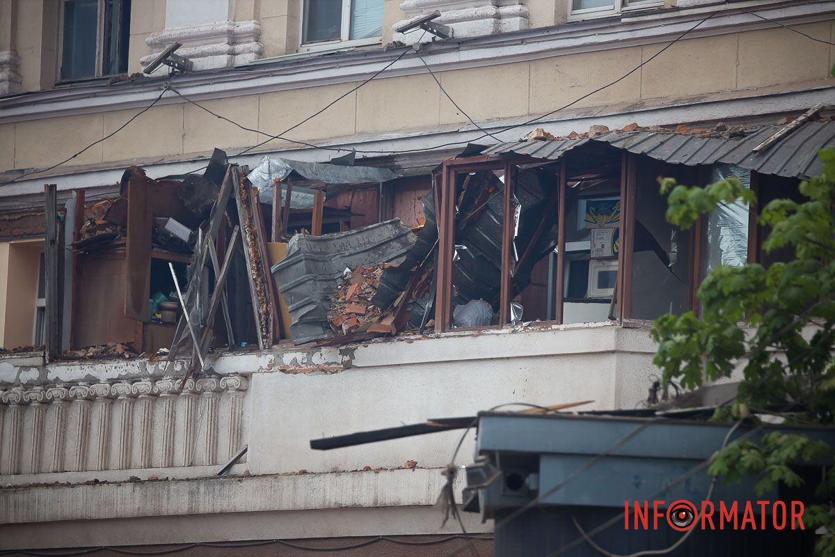 Все, что осталось от балкона