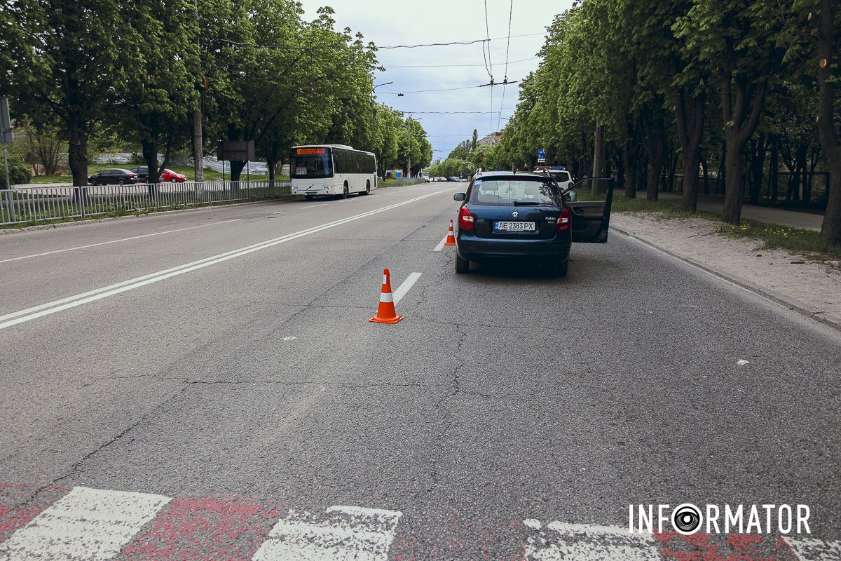 ДТП произошло вблизи пешеходного перехода