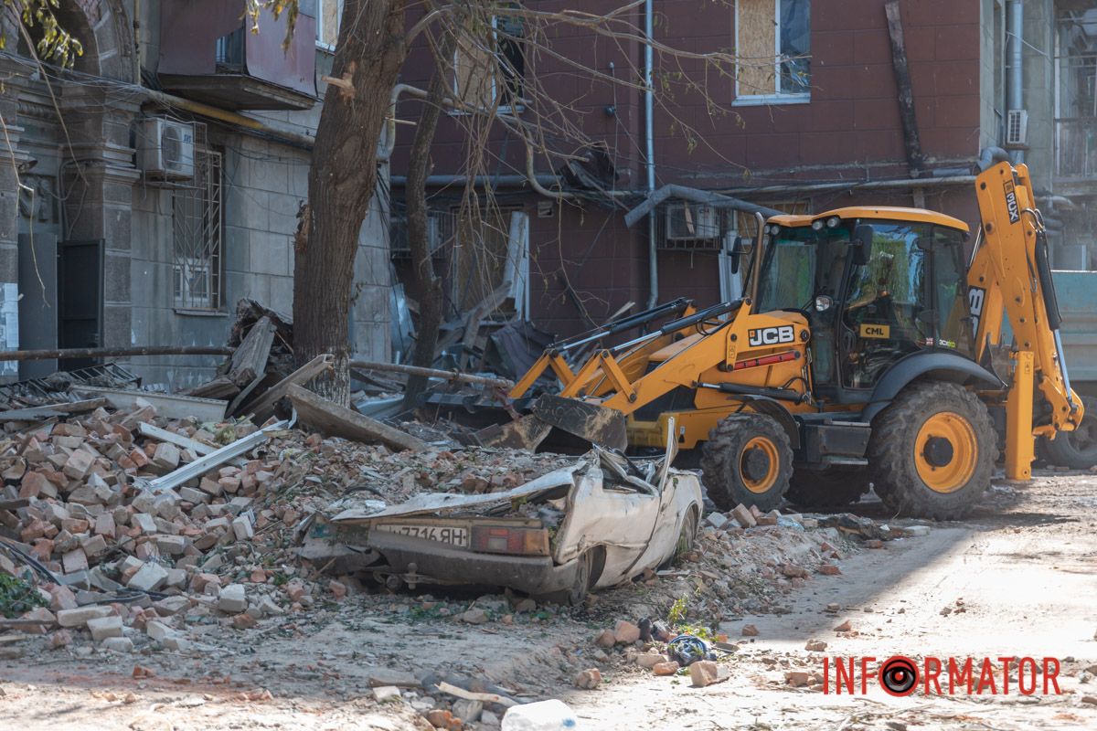 До робіт залучили будівельну техніку