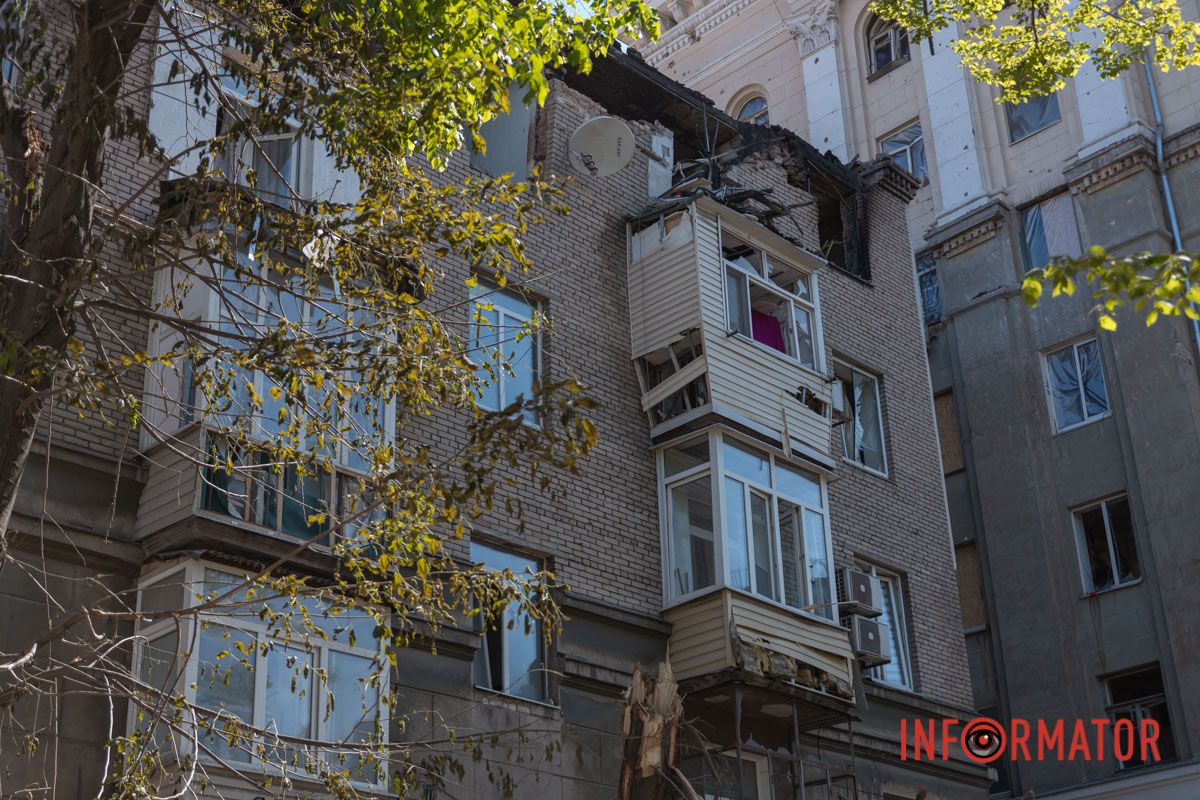 Ракета влучила в багатоповерховий житловий будинок