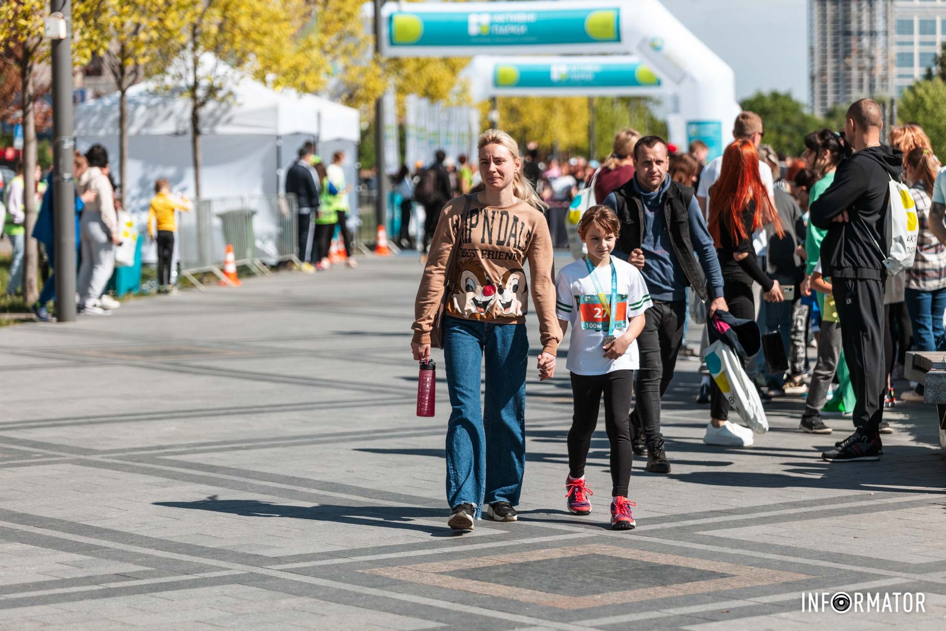 Забег начался в 10:00 Забег начался в 10:00