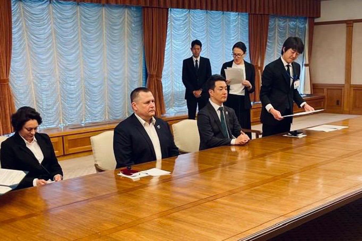 Це перша зустріч двох мерів, утім торік японське місто вже допомагало Дніпру Це перша зустріч двох мерів, утім торік японське місто вже допомагало Дніпру