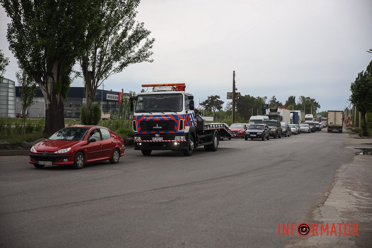 Утворився великий затор