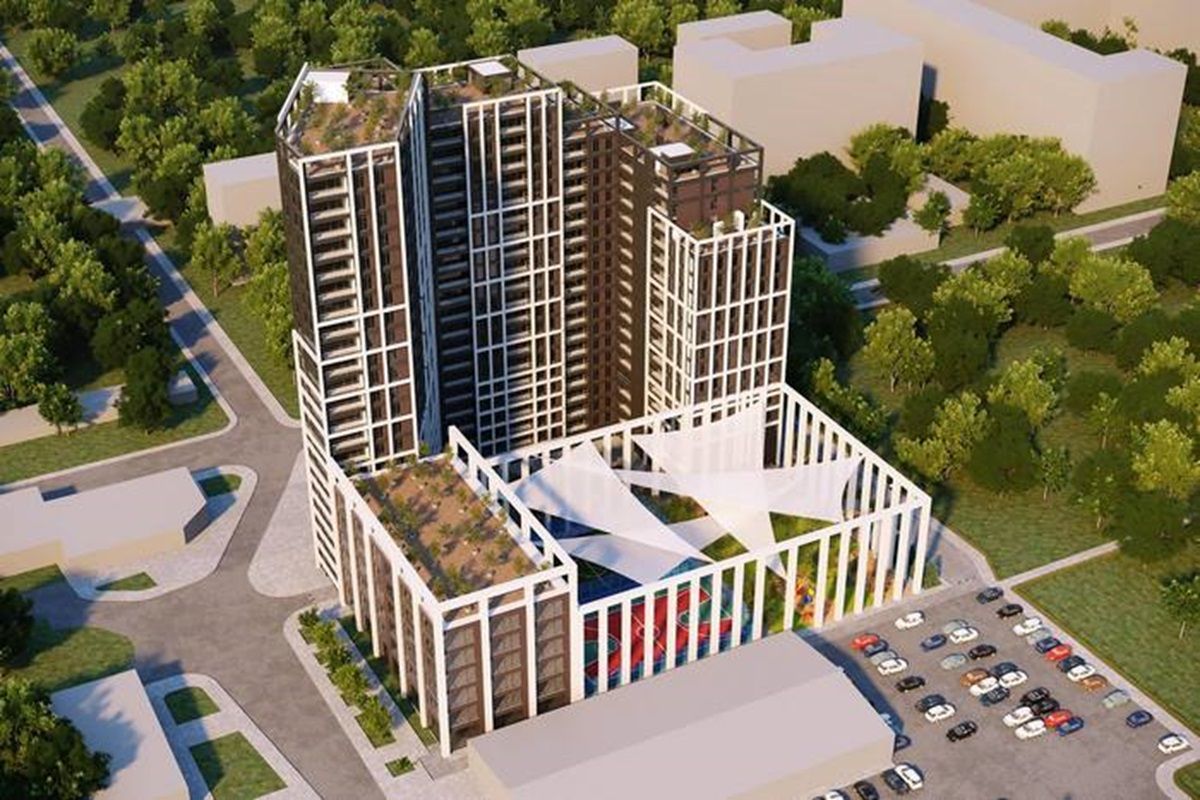 Він отримає назву Topol Town Він отримає назву Topol Town