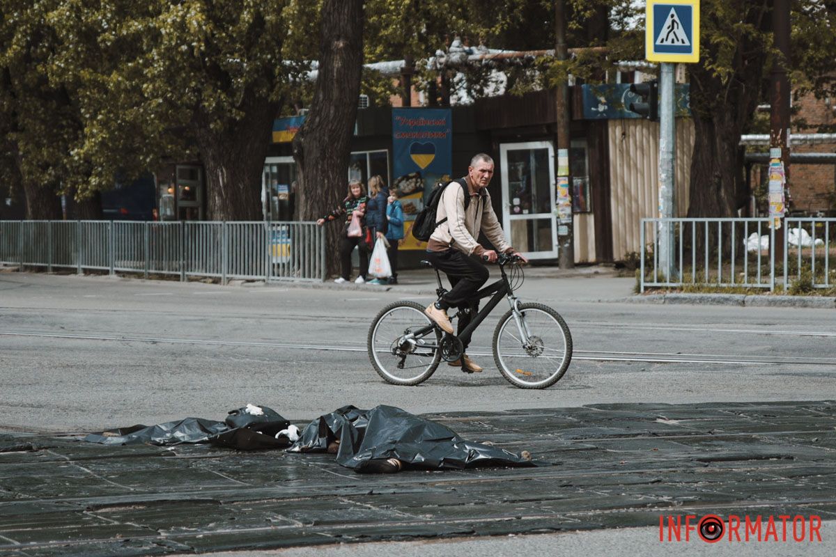 У ТРЦ Terra женщина попала под колеса фуры У ТРЦ Terra женщина попала под колеса фуры