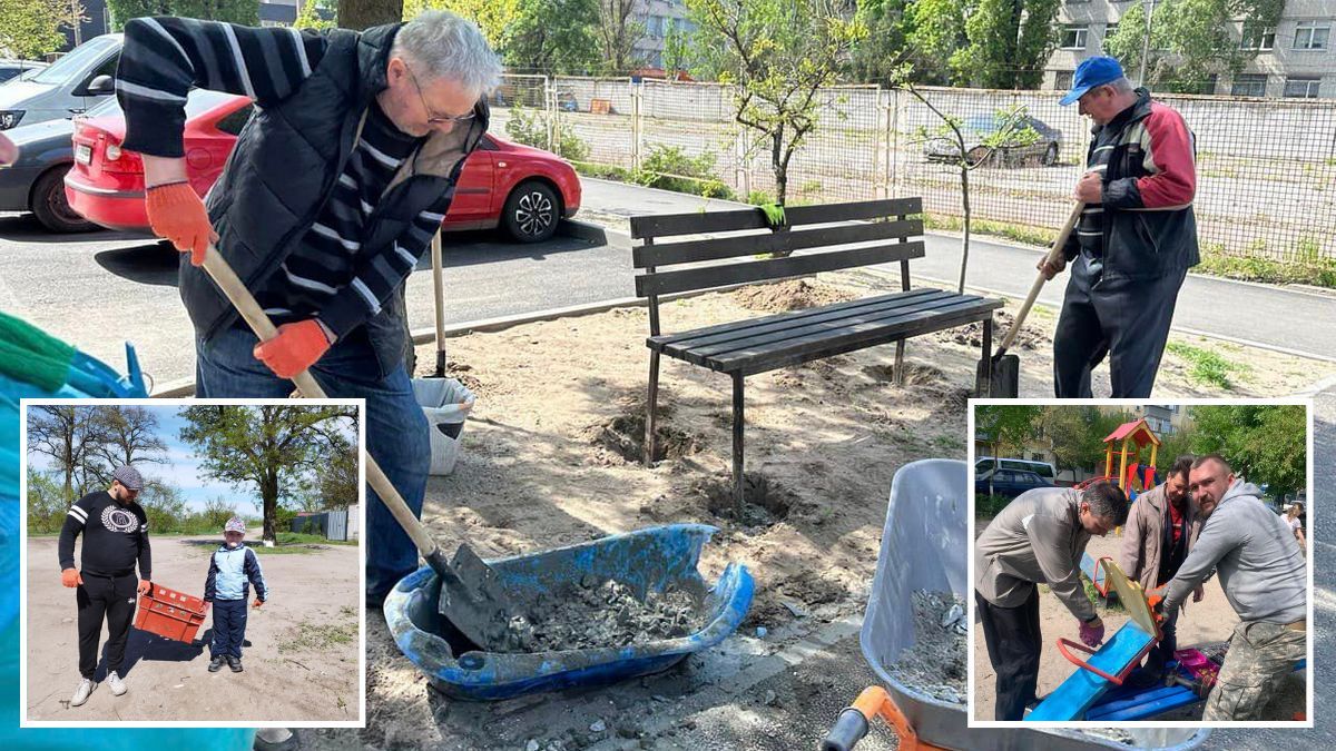 Суботники тривають: у Дніпрі на лівому березі люди прибирають території