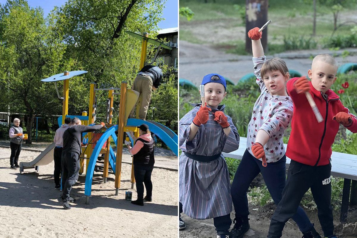Продовжують громадяни приводити все до ладу й протягом всього тижня