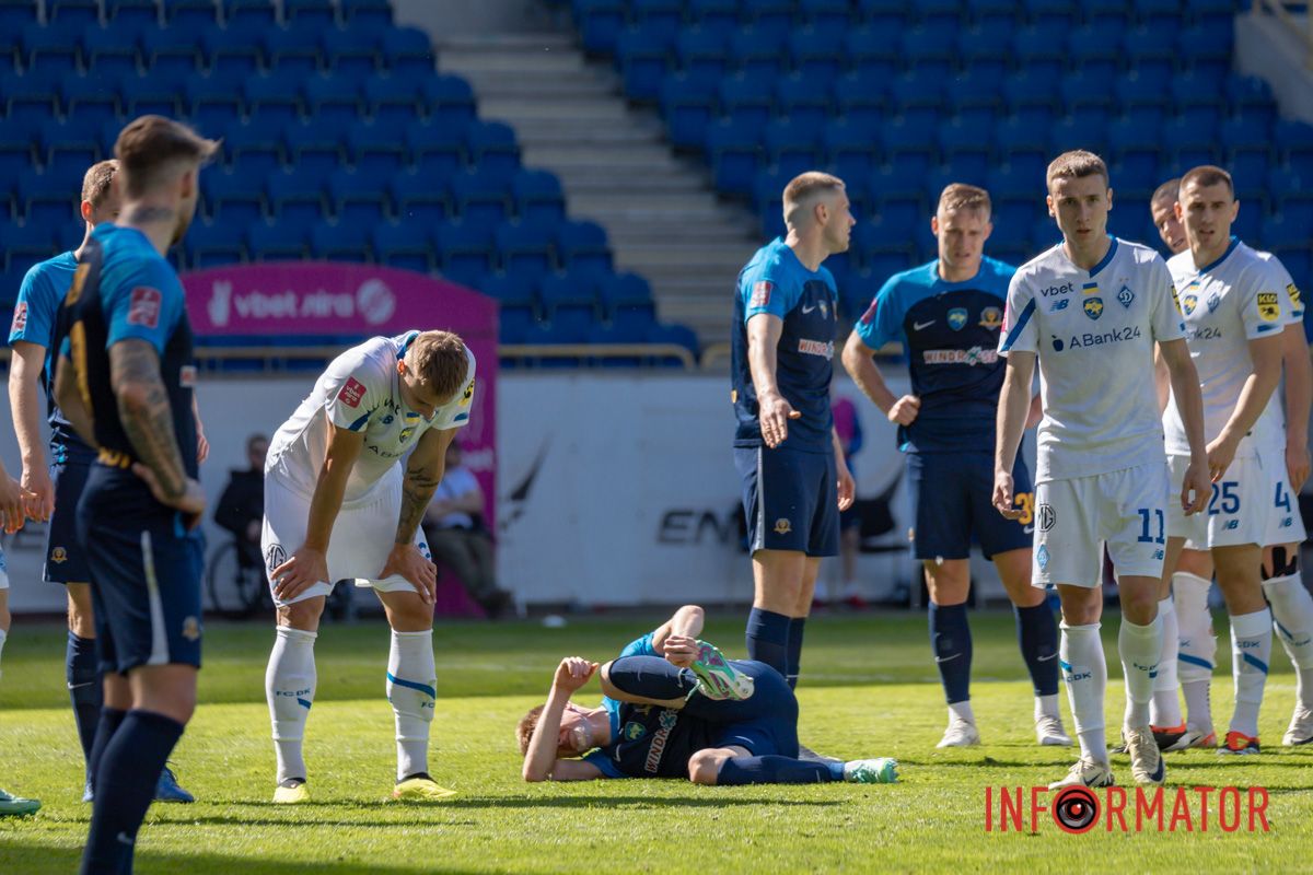 В активі СК “Дніпро-1” залишаються 45 очок після 26 зіграних матчів