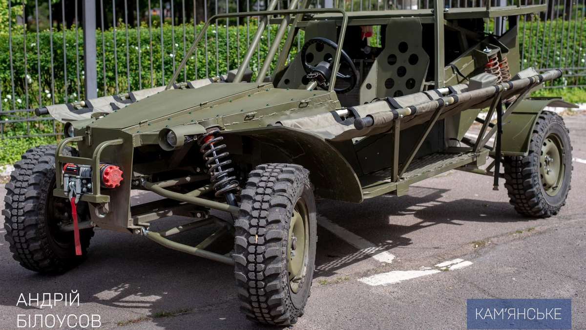 Передали перший: у Кам’янському почали виготовляти «Баггі»