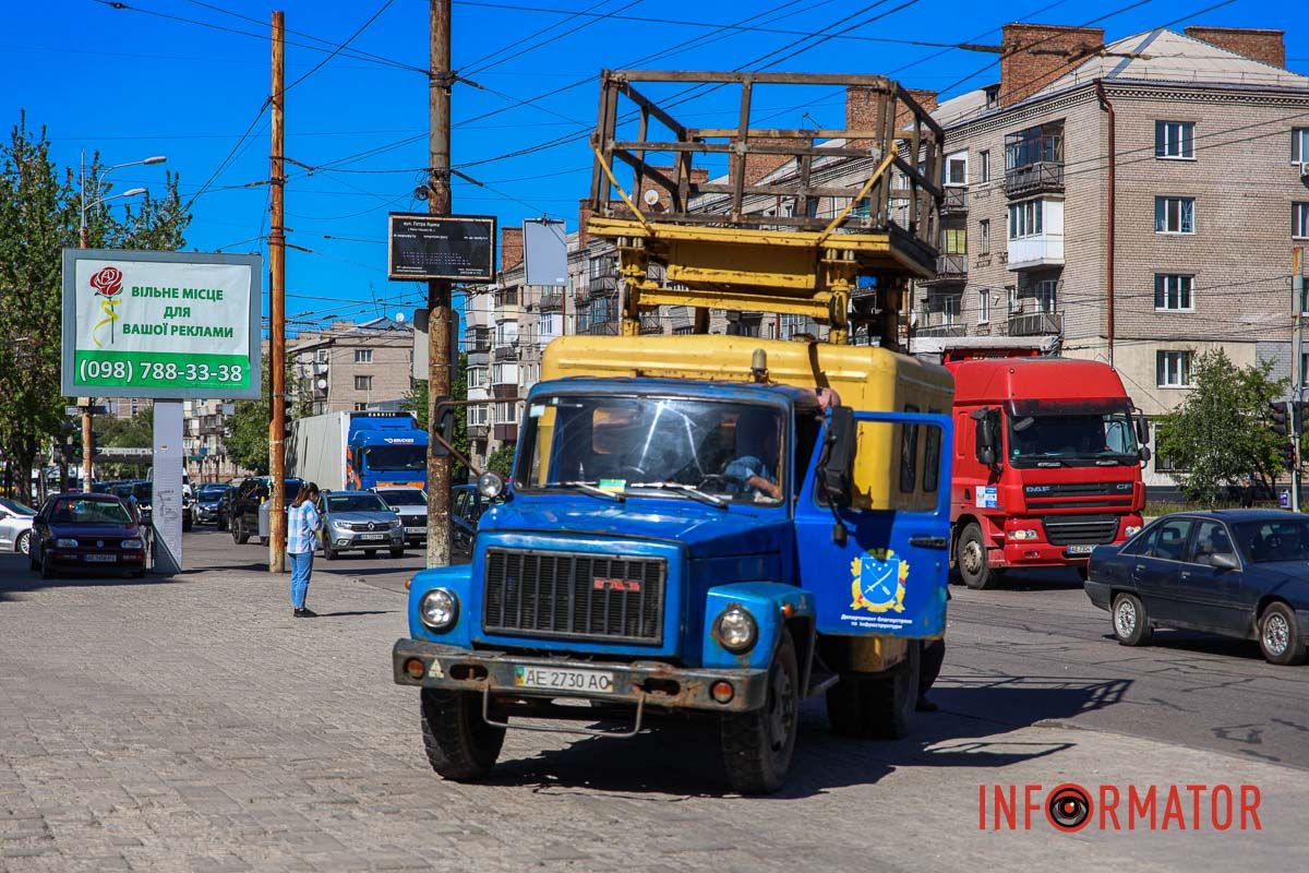 Аварийная бригада КП "Днепровский электротранспорт"